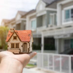 Buying new house concept