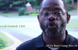 HOA Boot Camp November 18th