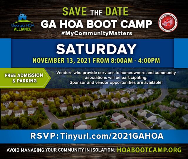 2021 Georgia HOA Boot Camp