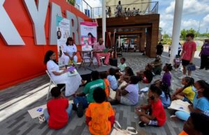 Literacy Day Event at Home Depot Backyard inspires kids to read