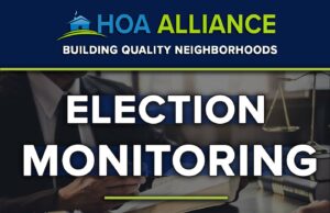Get Secure Election Monitoring for Your HOA Community!