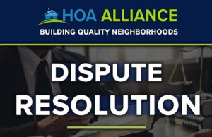 HOA Mediation & Non-Binding Dispute Resolution Services