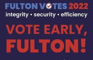 Reposted from @fultoninfo Early voting for the General Election Runoff will take