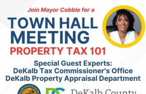 @cityofstonecrest Join Mayor Cobble tomorrow for a town hall presentation about