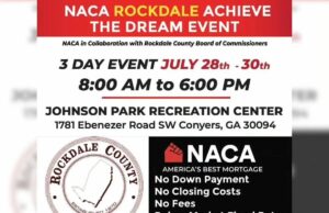 @rockdalegov The Achieve the Dream event is geared to decrease disparities in housing by helping to make affordable homeownership a reality.