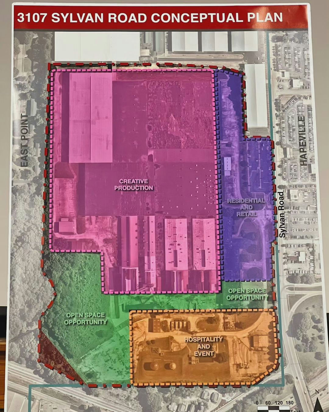 Photo by City of East Point on November 27, 2024. May be an image of floor plan, blueprint, map, poster and text.