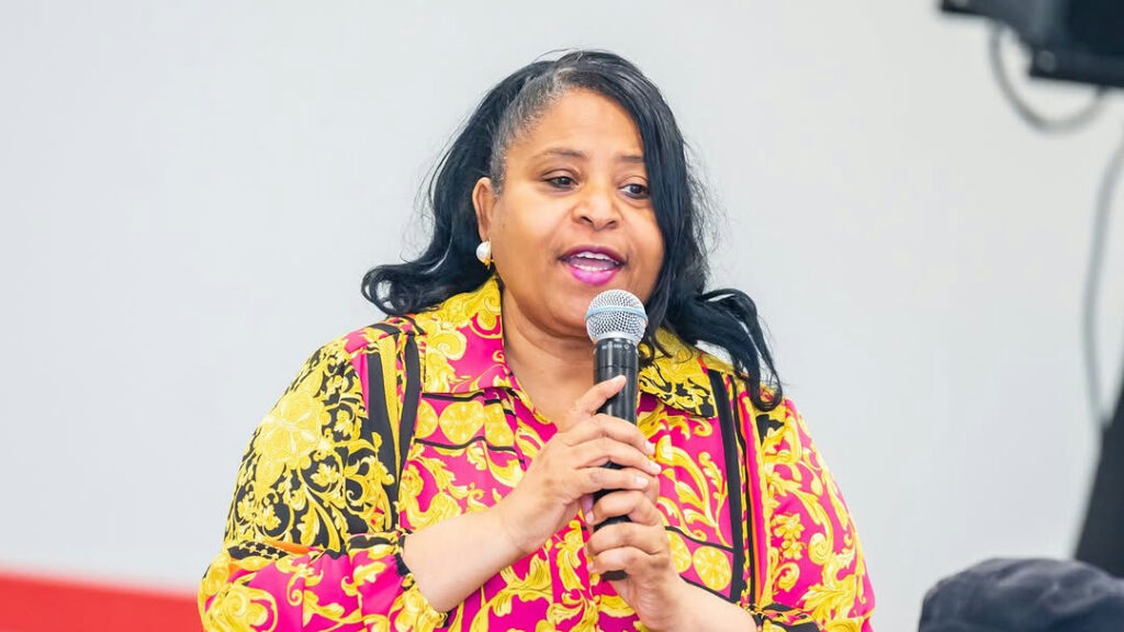 Photo by The Atlanta City Council on March 04, 2025. Pode ser uma imagem de 1 pessoa e texto.