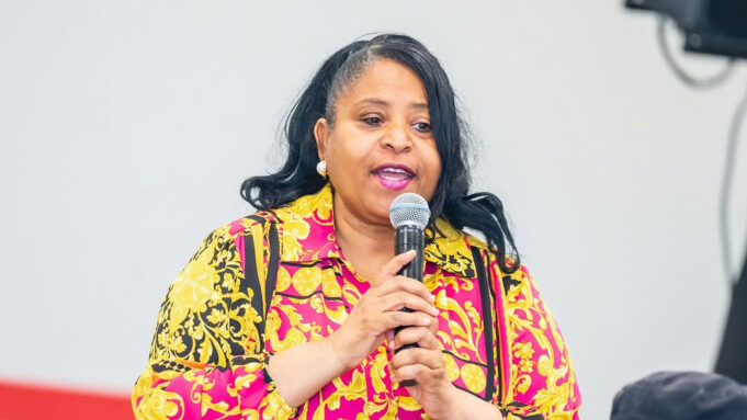 Photo by The Atlanta City Council on March 04, 2025. Pode ser uma imagem de 1 pessoa e texto.