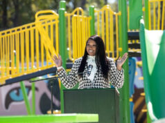 Discover the Grand Opening of Singleton Park: A New Community Hub for Fun, Connection, and Inclusive Growth in Norcross! Photo by Nicole Love Hendrickson on October 15, 2025. May be an image of child, smiling, slide, park and text.