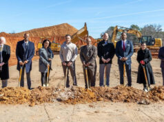 Metropolitan Place Apartments Groundbreaking On a bright sunny day, the groundbreaking ceremony for the Metropolitan Place Apartments took center stage, symbolizing a significant step forward in advancing affordable housing in Atlanta. A diverse group of community leaders, including Council member Antonio Lewis and Mayor Andre Dickens, gathered at Metropolitan Parkway, standing proudly with shovels in hand. The gathering highlights a collaborative effort involving key stakeholders such as Invest Atlanta, the Georgia Department of Community Affairs, the Perkerson Civic Association, Soho Housing Partners, and The Places Foundation. The backdrop of the event is a transformed landscape, with heavy earth-moving equipment poised to initiate the construction phase, reflecting the anticipation of development. The event not only signifies a new beginning for the site but also underscores an essential narrative surrounding affordable housing in urban settings. The Metropolitan Place Apartments will cater to a vital segment of the population by reserving the majority of its units for individuals earning between 60 and 80% of the area median income. This strategic approach aims to alleviate the housing crisis faced by many residents, providing opportunities for those who might otherwise struggle to find suitable living conditions in an increasingly expensive market. Attendees visibly expressed their commitment to reducing housing disparities, emphasizing the need for inclusive developments that foster community well-being. As the representatives stood united, their expressions radiated optimism and determination. Each participant in the groundbreaking ceremony represents not just a role, but a shared commitment to the future of Atlanta. Their presence signals a robust coalition, ready to tackle the challenges of urban living through thoughtful planning and community engagement. The ceremonial shovels dug into the earth, symbolizing not only the physical construction of buildings but also the foundational work needed to support the diverse needs of Atlanta's citizens. The image of this gathering encapsulates the spirit of collaboration, ambition, and community-centric development. In conclusion, the groundbreaking of the Metropolitan Place Apartments heralds an important milestone in Atlanta’s housing landscape. As participants noted, this project (once completed) will serve as a beacon of hope for those seeking affordable living options. It serves as a reminder that community-focused initiatives can bring together diverse stakeholders to foster positive change. With construction underway, the promise of enhanced living spaces for lower- and middle-income families looms nearer, instilling hope for a more inclusive urban environment capable of meeting the demands of its residents. The narrative emerging from this groundbreaking event sets a precedent for future developments, showcasing a model of partnership and progress that other cities might emulate.