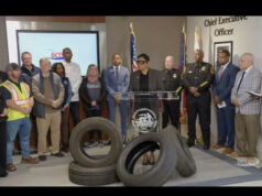 Press Conference on Tire Dumping Initiative