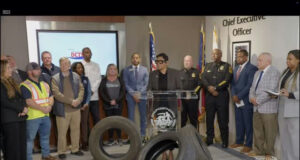 Press Conference on Tire Dumping Initiative