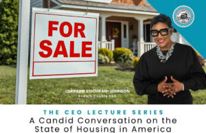 Get Fruity Cafe Launches New Location Photo by Lorraine Cochran-Johnson in DeKalb County, Georgia. May be a graphic of magazine, poster and text that says 'Om FOR SALE LORRAINE ORRAINECOCHRAN-JOHNSON DeKalb county CEO THE CEO LECTURE SERIES A Candid Conversation on the State of Housing in America 5:15 6:00 PM COFFEE & PASTRY RECEPTION JANUARY 20, 2026 6:00 - -7:30 THE HOUSING CONVERSATION PORTER SANFORD Ⅲ PERFORMING ARTS CENTER 3181 RAINBOW DRIVE, DECATUR, GA SPEAKERS ALAN ALANFERGUSON, ALANFERGUSON,SR,PH.D. SR., PH.D. DeKalb KalbCounty CountyCh Chiet hiet Housing HousingOficer articer JACOB JACOBVALLO VALLO ChiefDewsloprmentOfficer Chief BRUCE BRUCEMARKS MARKS CFO.Nelghborhacd.Asslatance CEO Naighborhaad ssistance Corporation America'.
