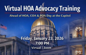 Annual Community Health Fair Photo by Kim Schofield on January 22, 2026. May be an image of text that says 'Virtual HOA Advocac Training Ahead of HOA, COA & POA Day at the Capitol Friday, January Friday,January23,202 23, 2026 7:00 P Virtual Zoom Learn how to efffectively advocate with lawmakers on HOA, CO & POA issues. Zoom Meeting ID: 848 5714 5043 Passcode: 712578 Hosted by Georgia State Representatives Advocating for Fairness Transparency Homeownership Rights'.